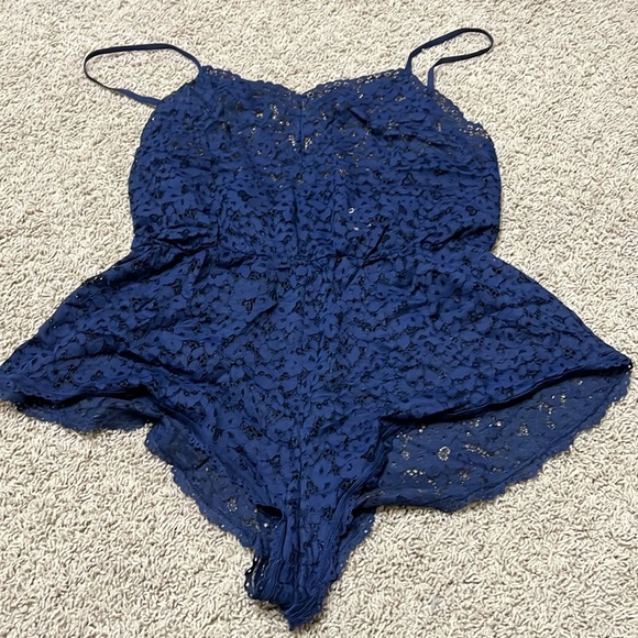 Victoria Secret Lace Romper - Picture 1 of 3